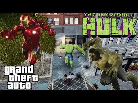 HULK VS IRON MAN | THE INCREDIBLE HULK BATTLES IRON MAN | EPIC SUPERHEROES FIGHT | GTA 4