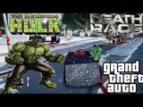 GTA IV: Death Race vs HULK | DEATH RACE CAR BATTLE THE INCREDIBLE HULK