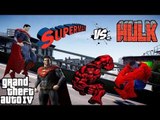 RED HULK VS INJUSTICE SUPERMAN - EPIC SUPERHEROES BATTLE - GTA IV
