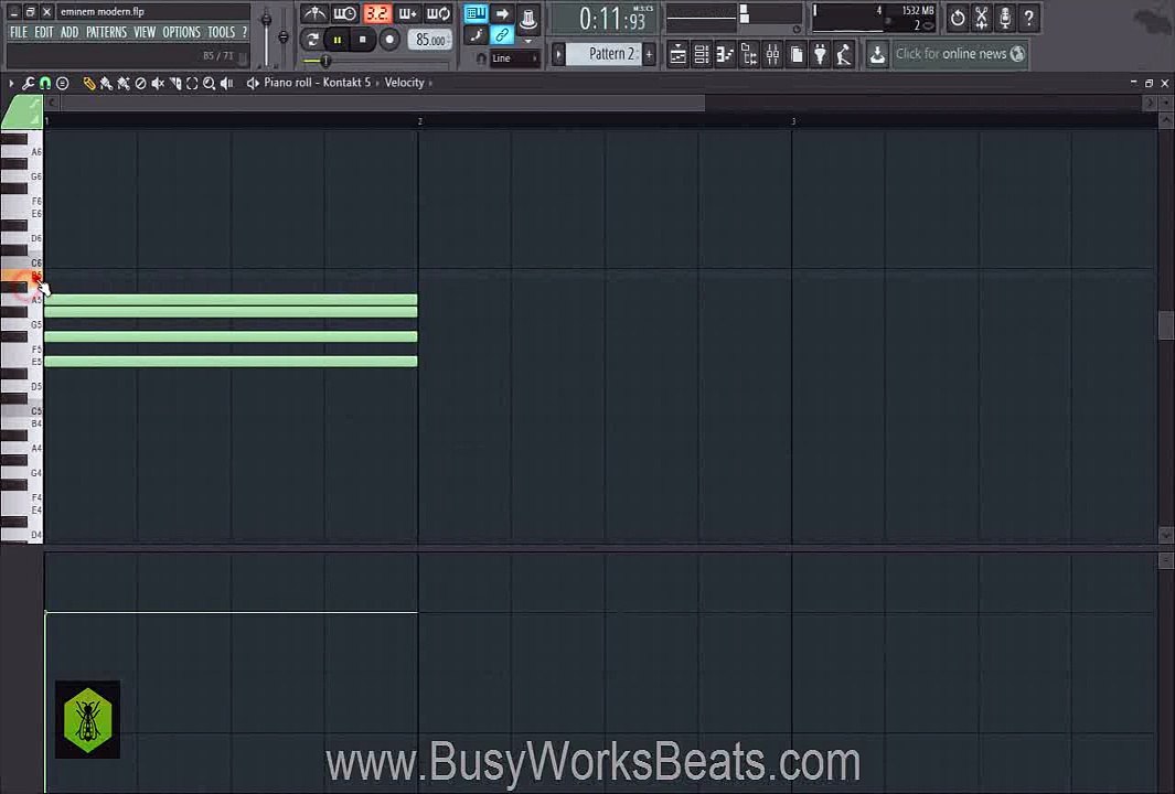 Eminem Tutorial in FL Studio 12_to_MPEG1_clip1