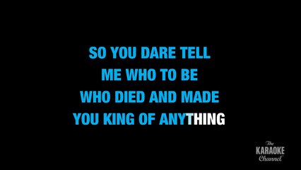 King of Anything in the Style of Sara Bareilles with lyrics (no lead vocal)