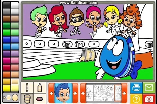 Bubble Guppies - Full Coloring Book for Kids