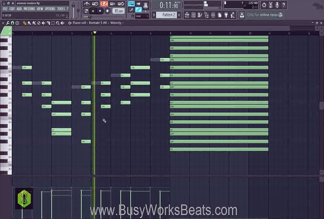Eminem Tutorial in FL Studio 12_to_MPEG1_clip5