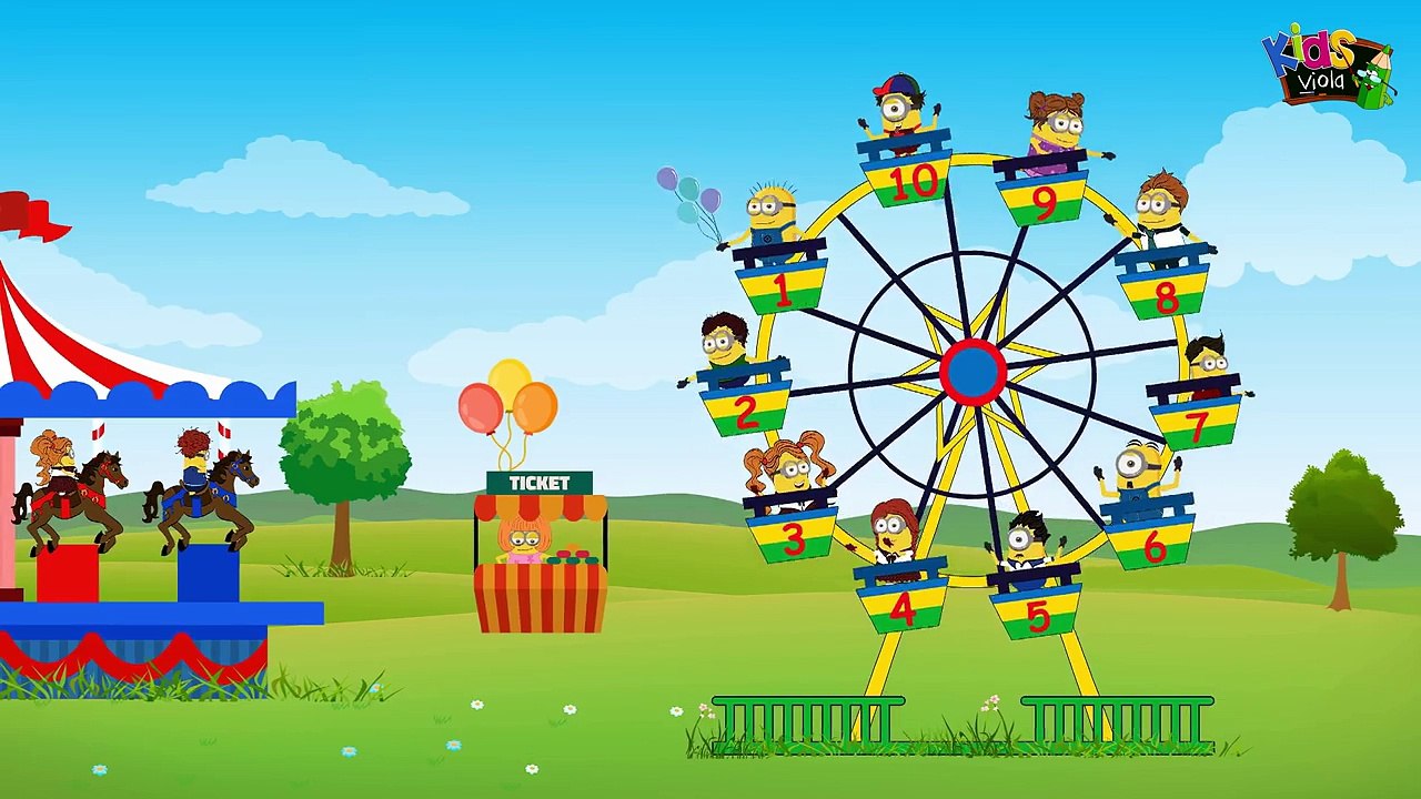 Minions Learn To Count from 1 to 10 for Kids ~ Minions Learning Numbers Counting for Baby