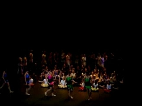 Gala des élèves de danse contemporaine du conservatoire