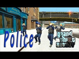GRAND THEFT AUTO IV: POLICIER BAC POLICE NATIONALE