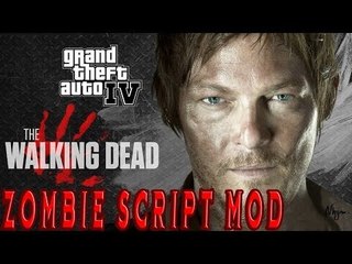 GTA IV: THE WALKING DEAD with Daryl Dixon (ZOMBIE MOD)