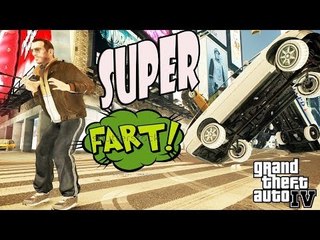 FUN IN GTA IV: FARTING IN PUBLIC WITH SUPER FART POWER