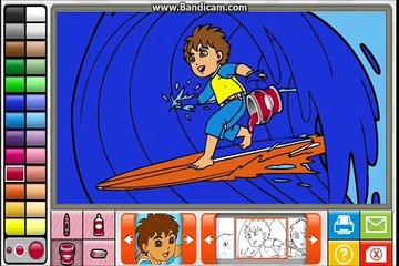 Go Diego - Full Coloring Book for Kids