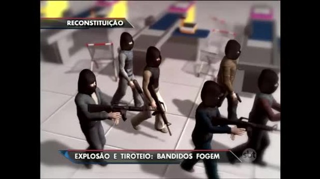 SP: Bandidos explodem caixa eletrônico e aterrorizam bairro em Guarulhos