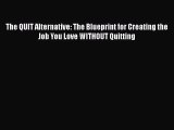 PDF Download The QUIT Alternative: The Blueprint for Creating the Job You Love WITHOUT Quitting