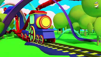 The Numbers Train - Learn to Count to 10 - 3D Animation for Children, Kids and Toddlers
