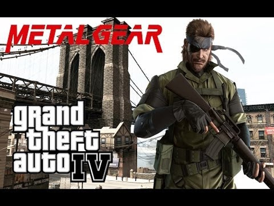 GRAND THEFT AUTO IV: METAL GEAR SOLID PEACE WALKER