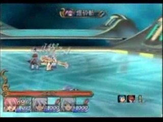 ToS PS2 (JP) Presea vs. Eiyuu Trio (Solo Victory)
