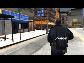 GRAND THEFT AUTO IV: FN P90 + DOUANES