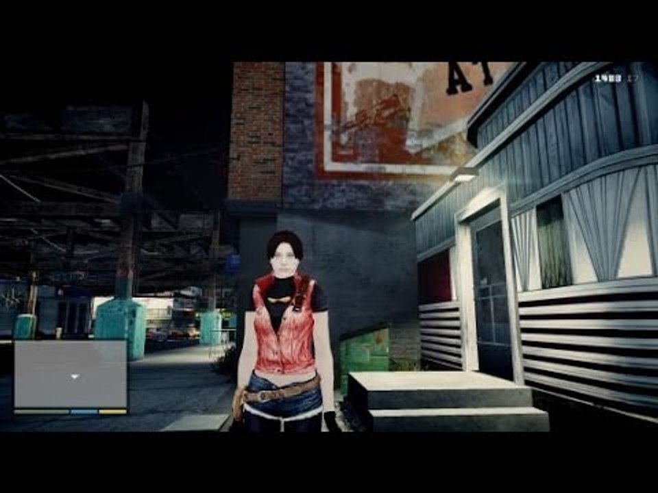 GRAND THEFT AUTO IV: CLAIRE REDFIELD FROM RESIDENT EVIL HD