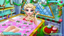 Disney Frozen Games The Beauty Princess Elsa Spa Bath - Baby Videos Games for Kids