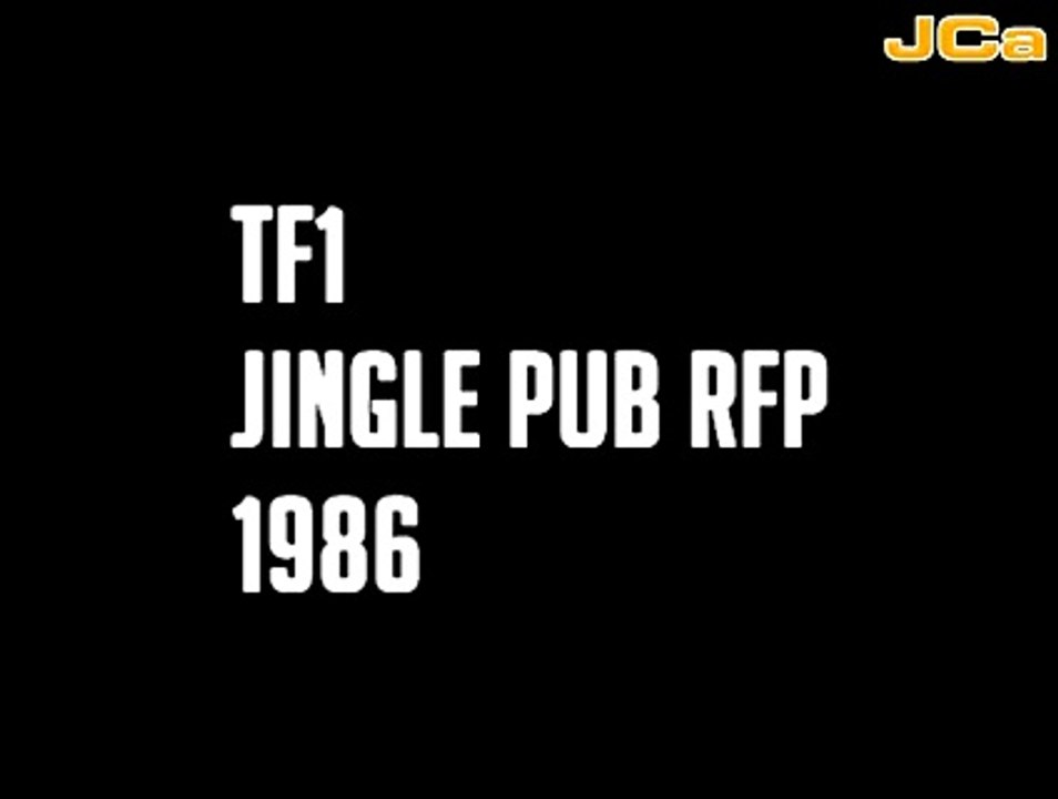 TF1 - Jingle pub RFP - 1986