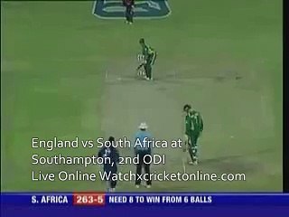 Watch England vs South Africa 2nd ODI highilight