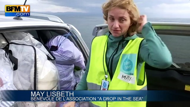 A Lesbos, les difficiles conditions de vie des enfants migrants