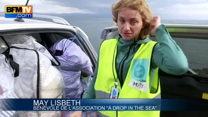 A Lesbos, les difficiles conditions de vie des enfants migrants