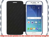 StilGut Book Type Funda forro de piel para Samsung Galaxy S6 azul oscuro