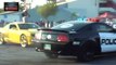 Drift Police car Ford Mustang -#Полицейская машина Ford Mustang зажигает дрифт