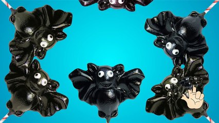 Bat ♥ Finger Family Candy Lollipops Daddy Finger Song