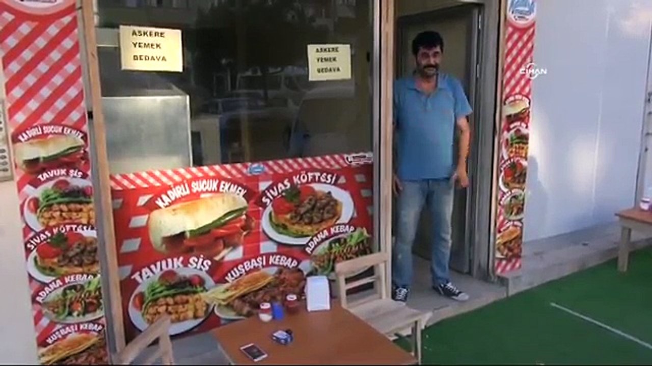 Askere yemek bedava