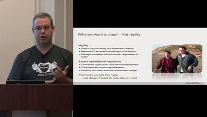Taming the Cost of Your First Cloud - CloudStack Collaboration Conference Europe 2014