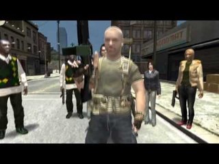 GTA IV 4 Mod Weapon M249 From TbogT with Anim AND Mod Player Black Ops Hudson