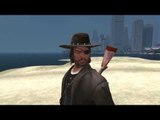 Niko Bellic in Red Dead Redemption outfit with Majestic Revolver GTA IV
