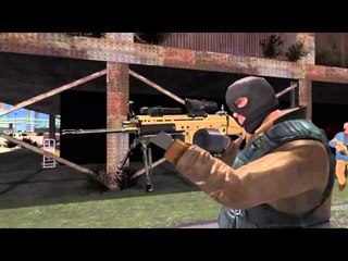 GTA IV 4 Mod Weapon FN Scar C-Mag AND Mod Player Terrorist