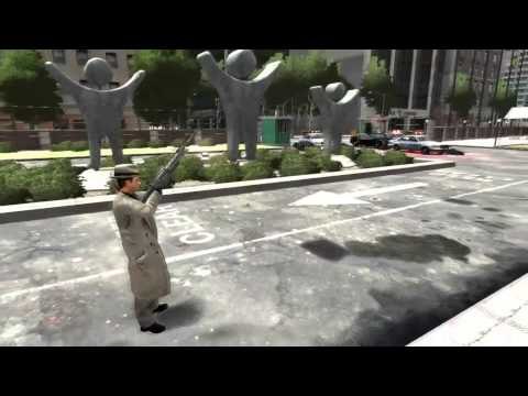 GTA IV Mod Weapon M16 Grenade Launcher AND Mod Player Mafia 2 Characters Pack