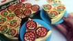 PIZZA PARTY Melissa & Doug Wooden Pizza Party Make Pizza, Slice and Serve Toy Cutting Food Toy Food