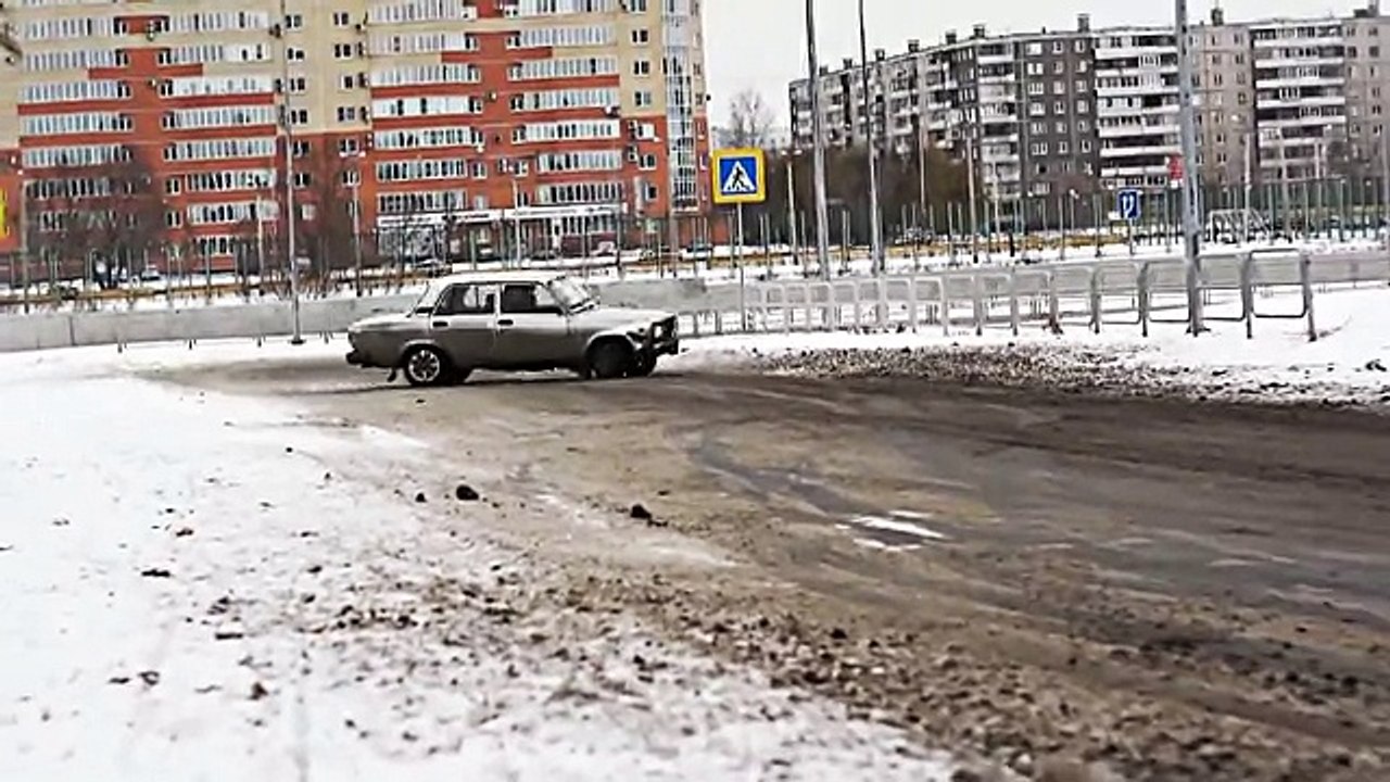 ваз 2107 ДРИФТ ТУРБО КОРЧ БПАН ДРИФТ НА СНЕГУ
