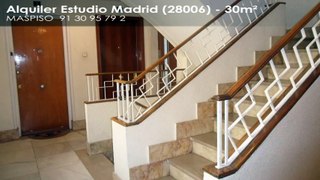 Alquiler - Estudio - Madrid (28006) - 30m²