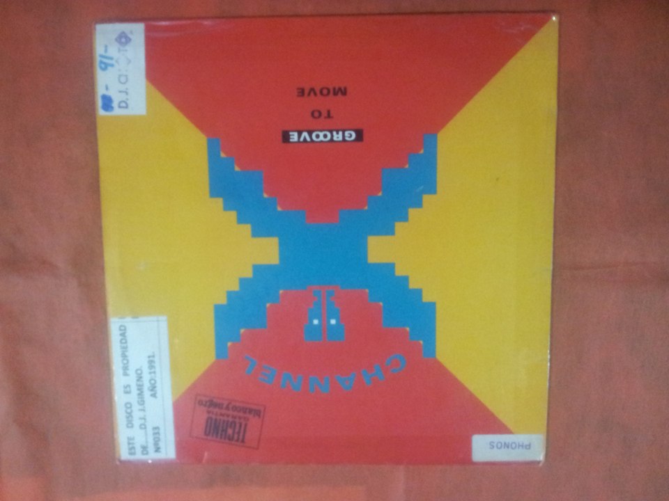 CHANNEL X.(GROOVE TO MOVE.(INSTRUMENTAL.)(12''.)(1991.)