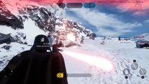 DARTH VADER & LUKE SKYWALKER GAMEPLAY! (Star Wars Battlefront Multiplayer Beta Gameplay)