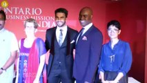 A MOU SIGNING II CEREMONY BETWEEN CITY II TORONTO & FILM CITY WITH RANVEER SINGH