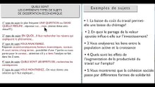 Disertation economique sen