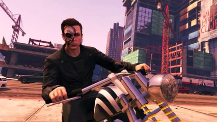 GTA 5 Online Funny Moments - The Terminator & FIB Slasher!