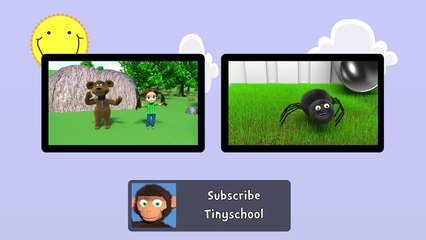 Five little monkeys jumping on the bed nursery rhyme for kids and toddlers