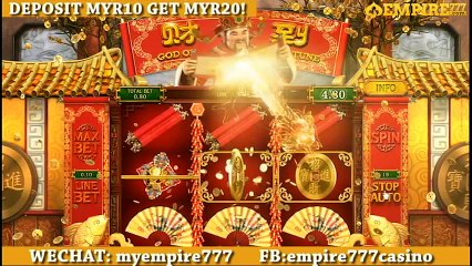 EMPIRE777 | Free Bonus RM20 | online casino malaysia