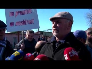 Report TV - Shkoder, proteste per demshperblimet e permbytjeve