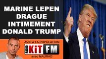 COUPLE : MARINE LEPEN DRAGUE INTIMEMENT DONALD TRUMP