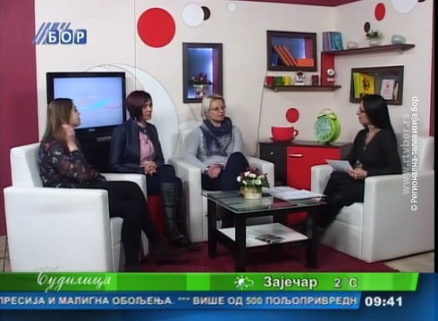 Budilica gostovanje (Aleksandra Blagojević, Marina Žikić, Gordana Amaris), 06. februar 2016. (RTV Bor)