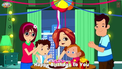 HAPPY BIRTHDAY SONG   Best Birthday Song by Kids Hut   HAPPY BIRTHDAY TO YOU