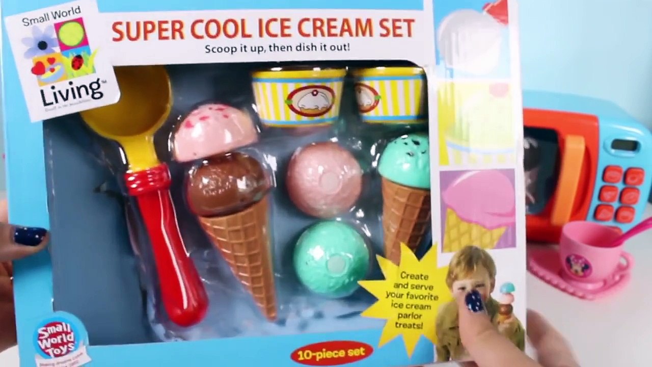 Super Cool Ice Cream Set Toys Play Doh Ice Cream Parlor Toy Food