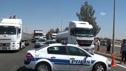 Bomba yüklü aracın patlama anı